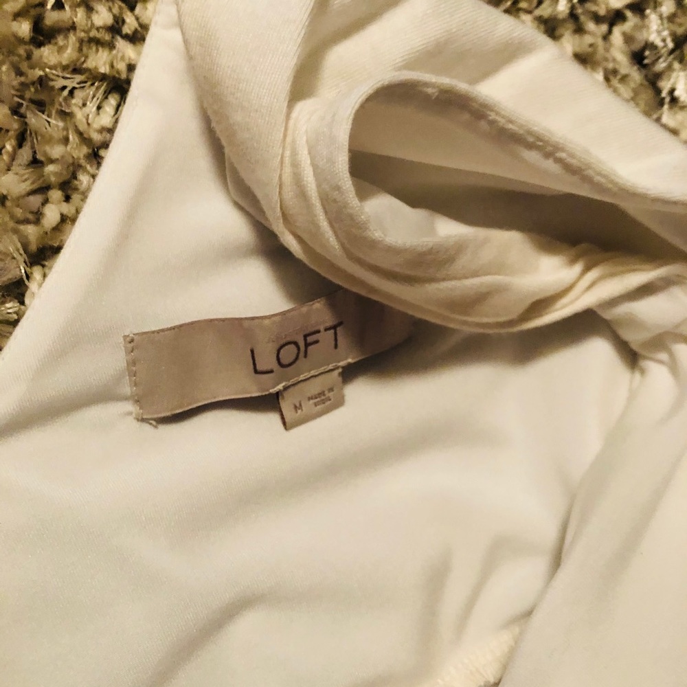 Loft white sundress